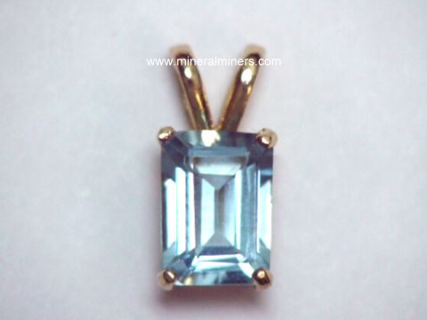 Aquamarine Pendant