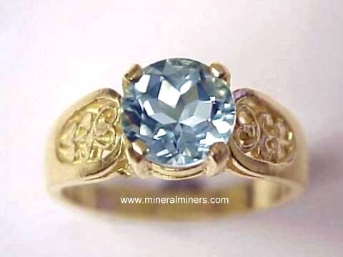 Aquamarine Ring